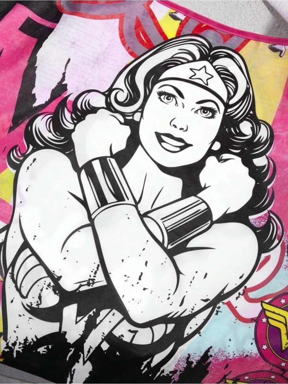 Wonder Woman, DC Comics, Reusable Foldable Tote Bag, Licensed, NEW